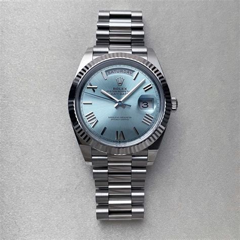 rolex day date platinum 41|Rolex Day-Date 40 price.